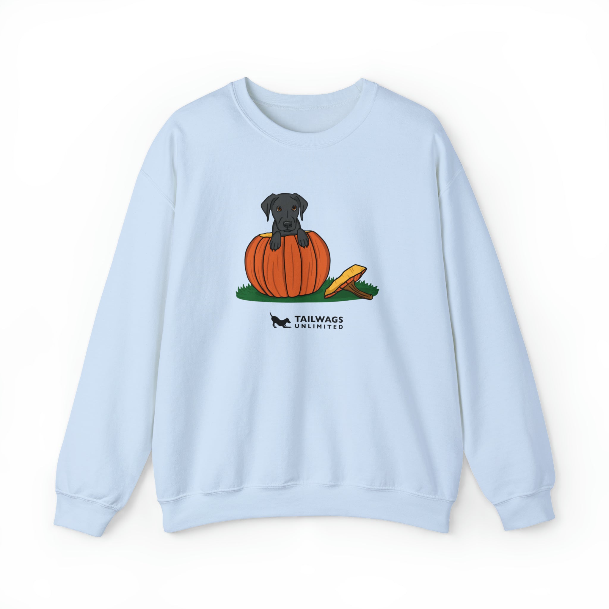Pumpkin Pup Crewneck Sweatshirt - TAILWAGS UNLIMITED