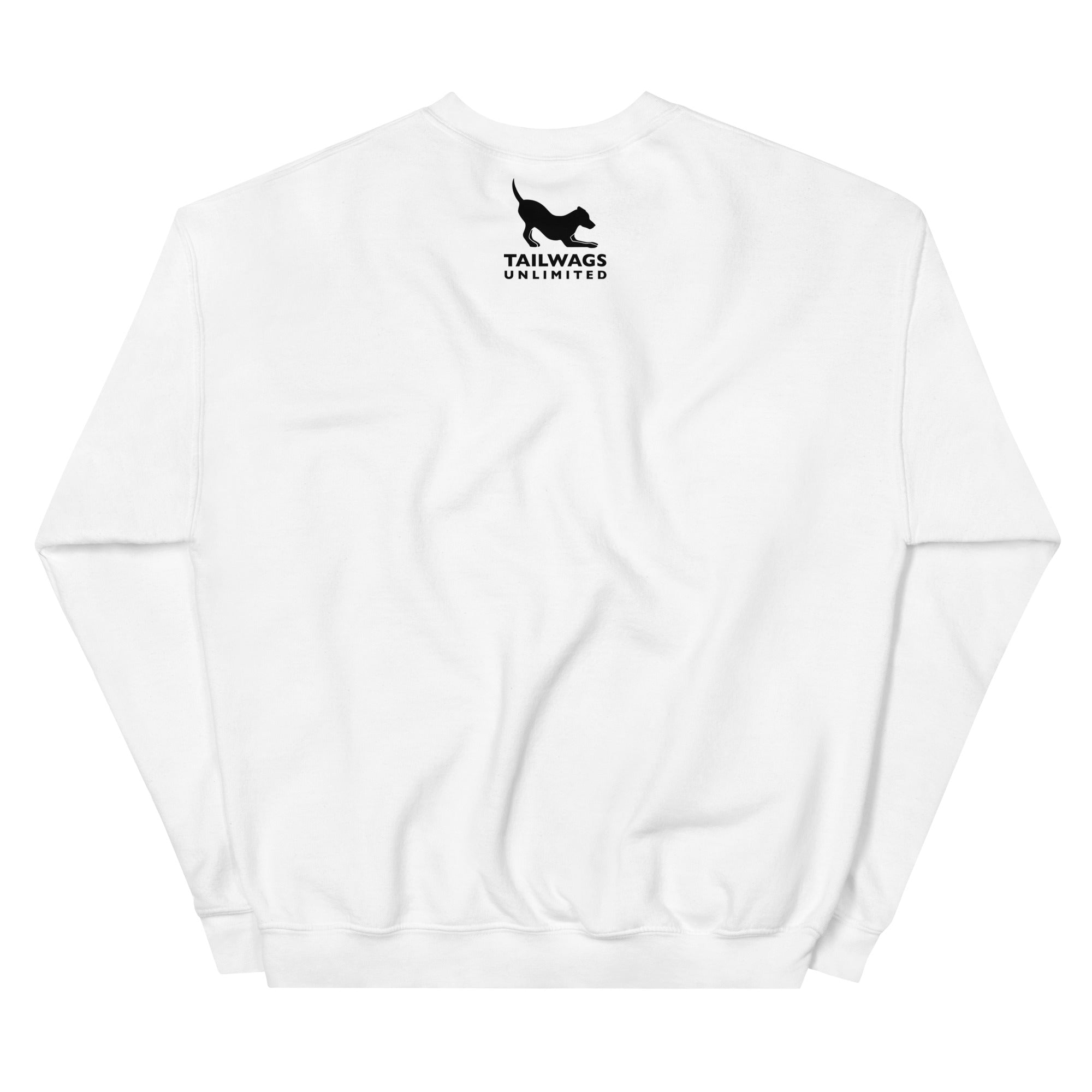 Black Logo Crewneck Sweatshirt - TAILWAGS UNLIMITED