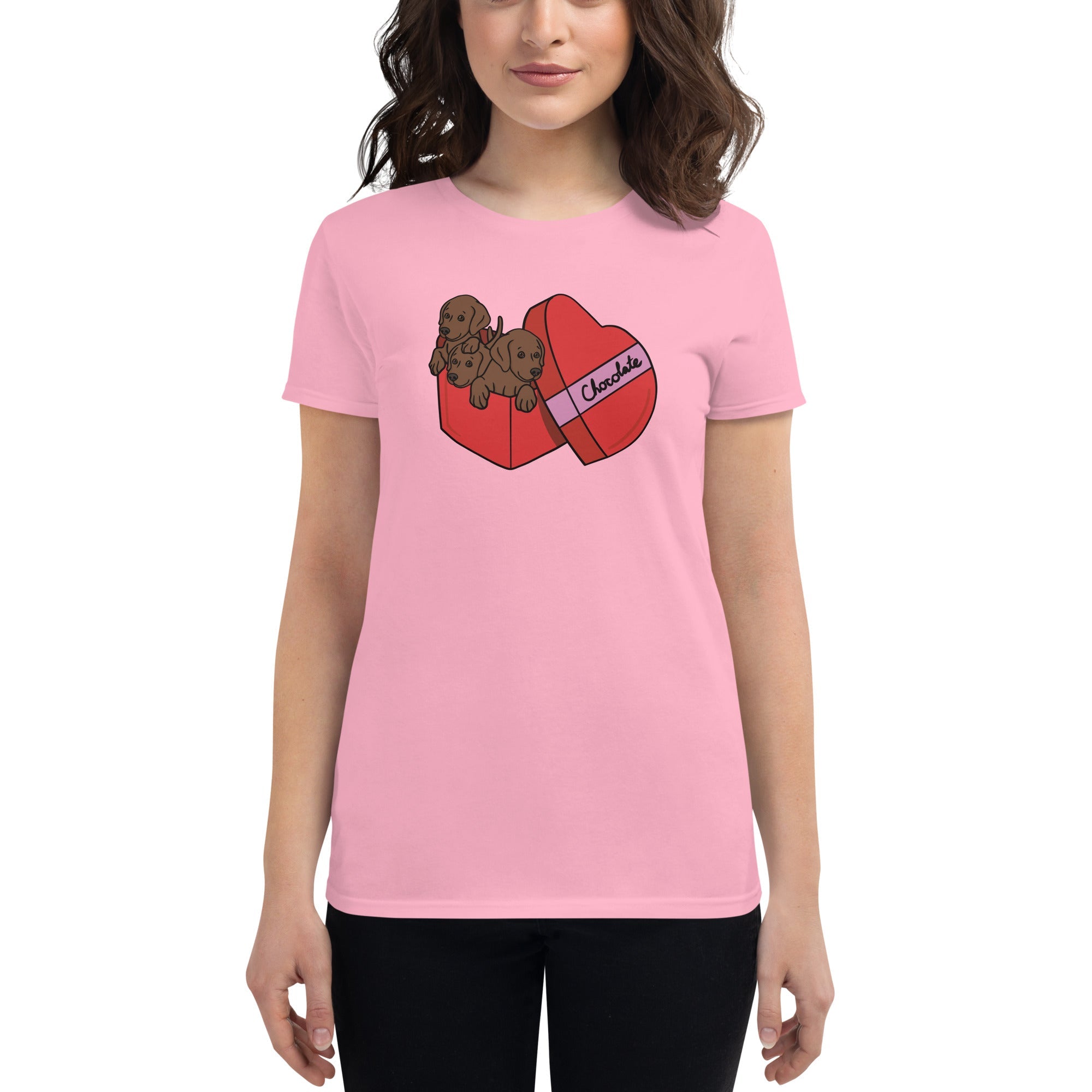 Box of Chocolates Women's Fit T-Shirt - TAILWAGS UNLIMITED