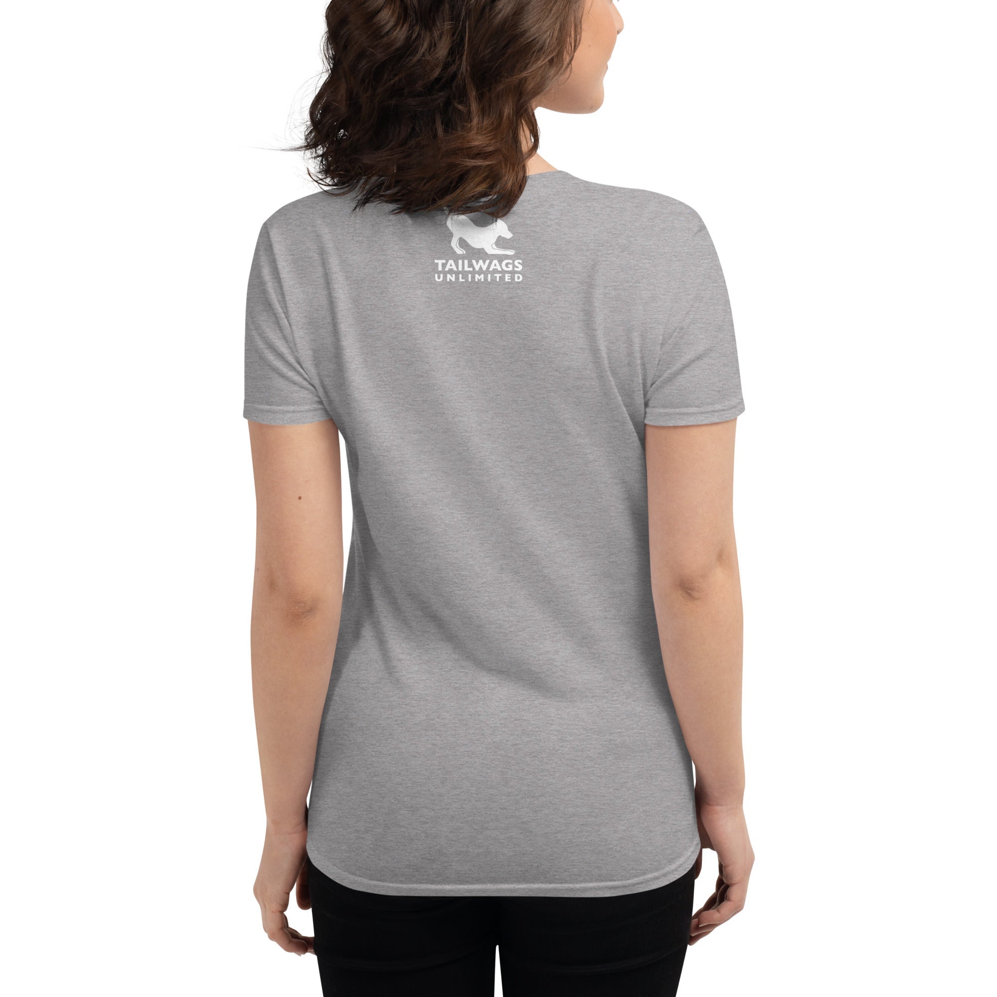 Corgi Butt Women's Fit T-Shirt - TAILWAGS UNLIMITED