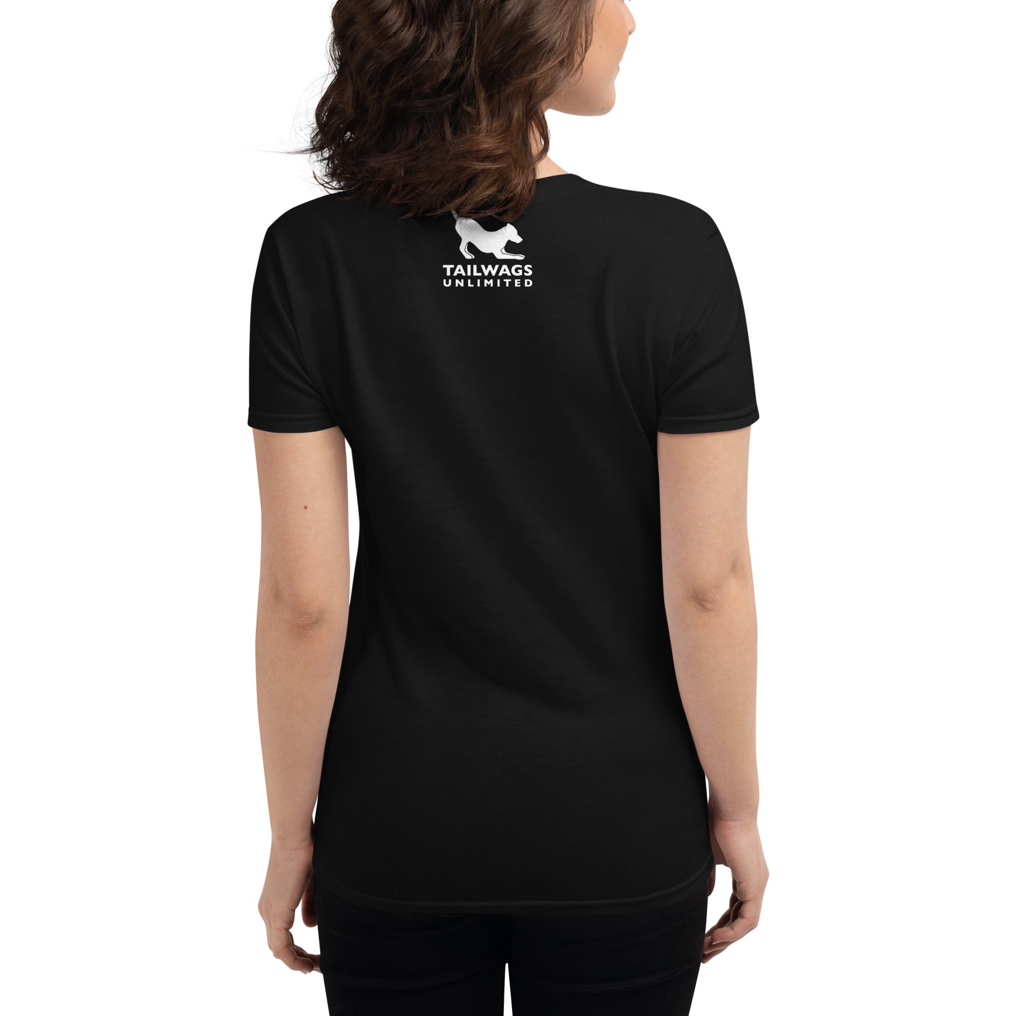 Corgi Butt Women's Fit T-Shirt - TAILWAGS UNLIMITED
