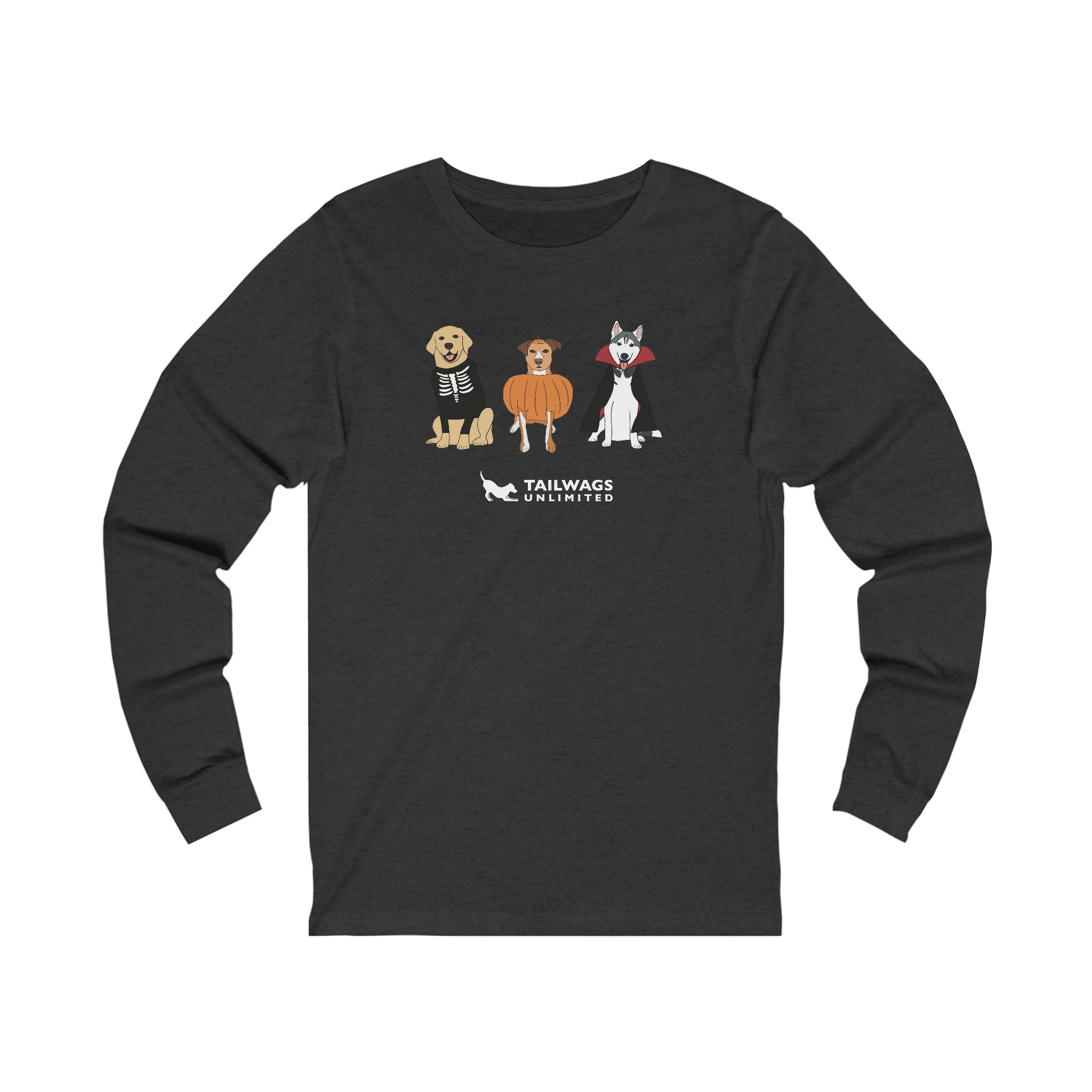 Dogs in Costume Long Sleeve Tee - TAILWAGS UNLIMITED