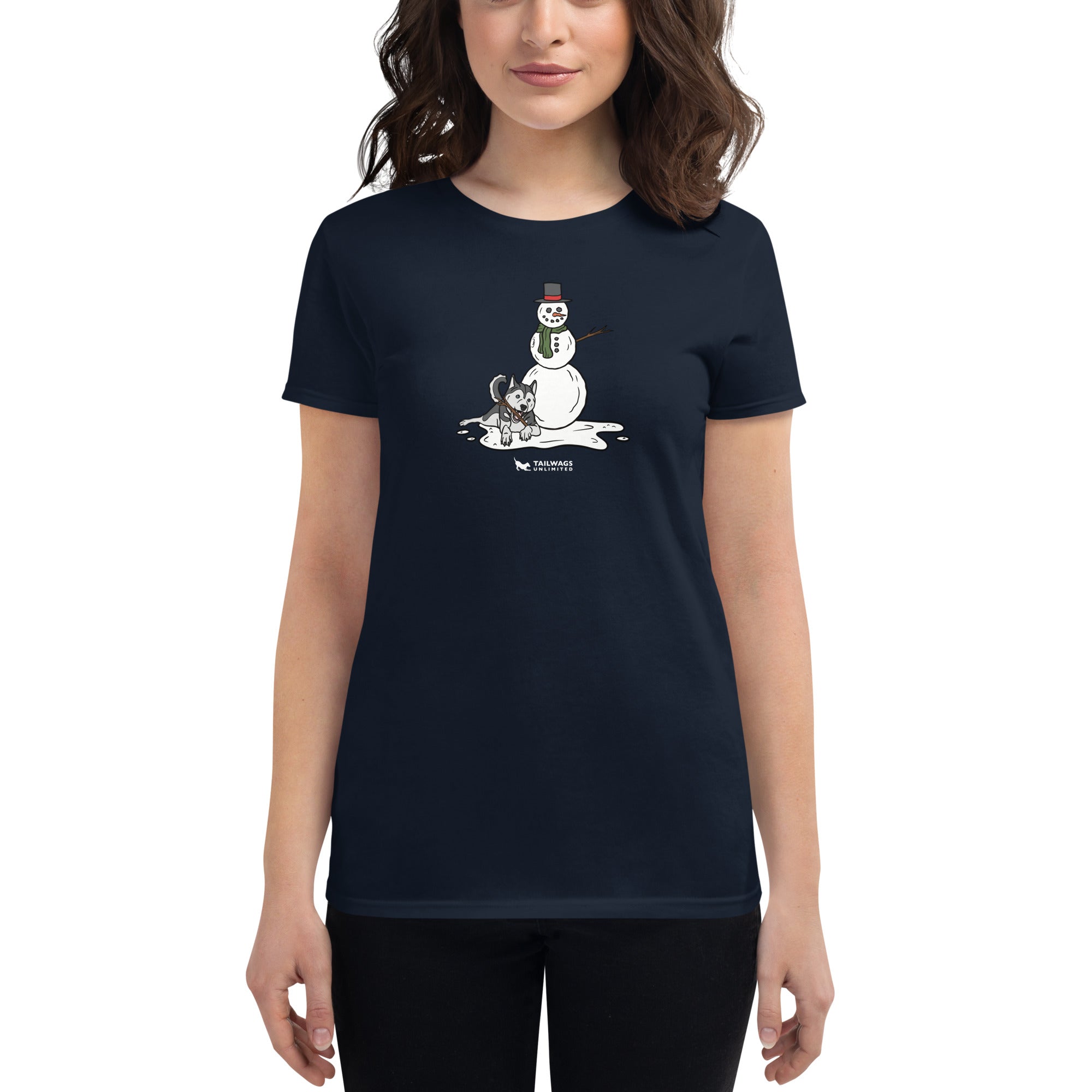 Favorite Chewing Stick Women's Fit T-Shirt - TAILWAGS UNLIMITED