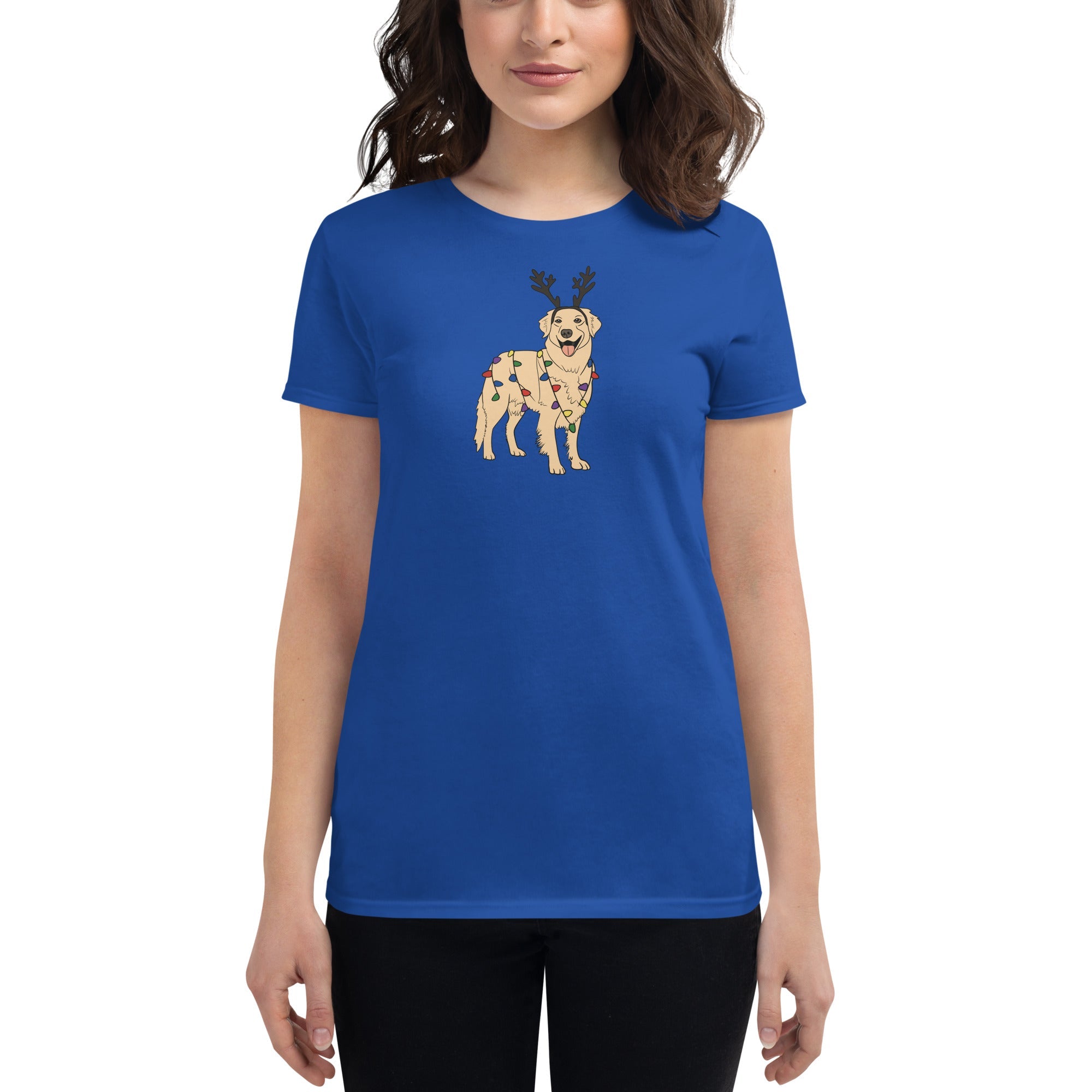Getting in the Holiday Spirit Women's Fit T-Shirt - TAILWAGS UNLIMITED