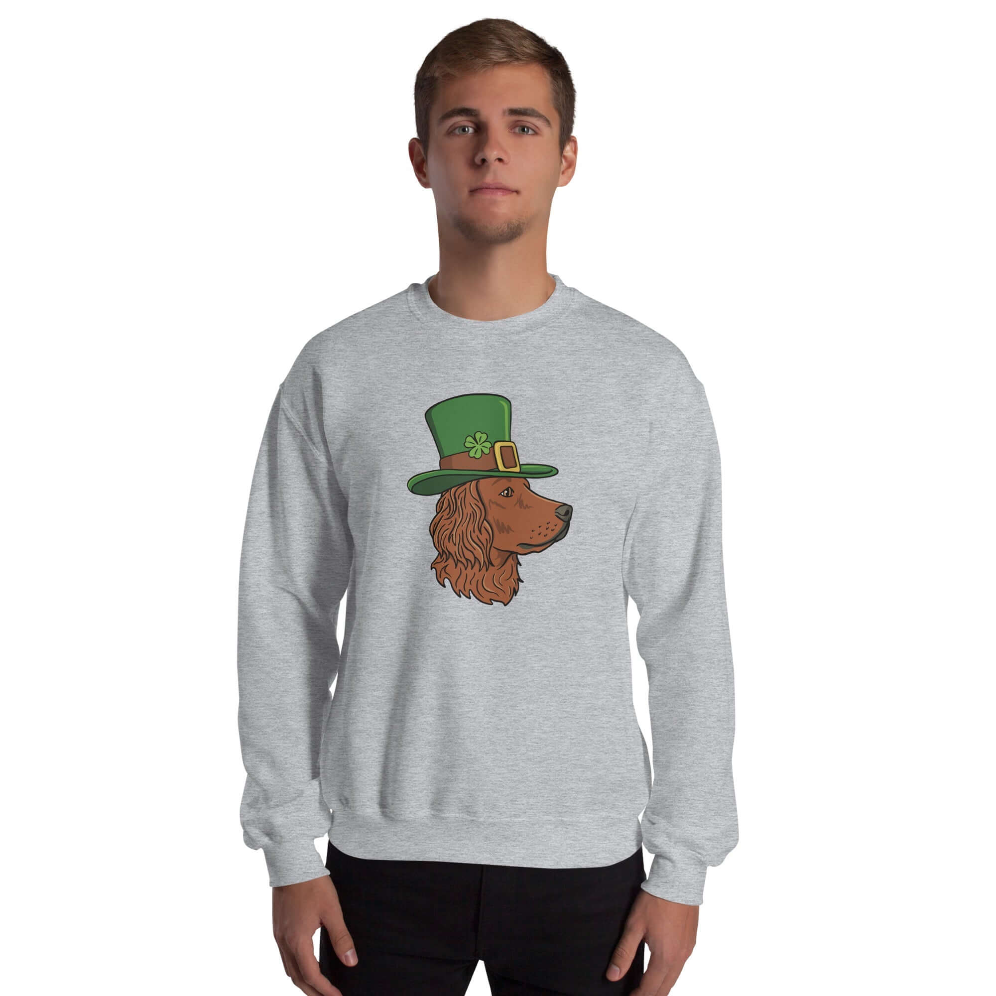 Irish Setter Crewneck Sweatshirt - TAILWAGS UNLIMITED
