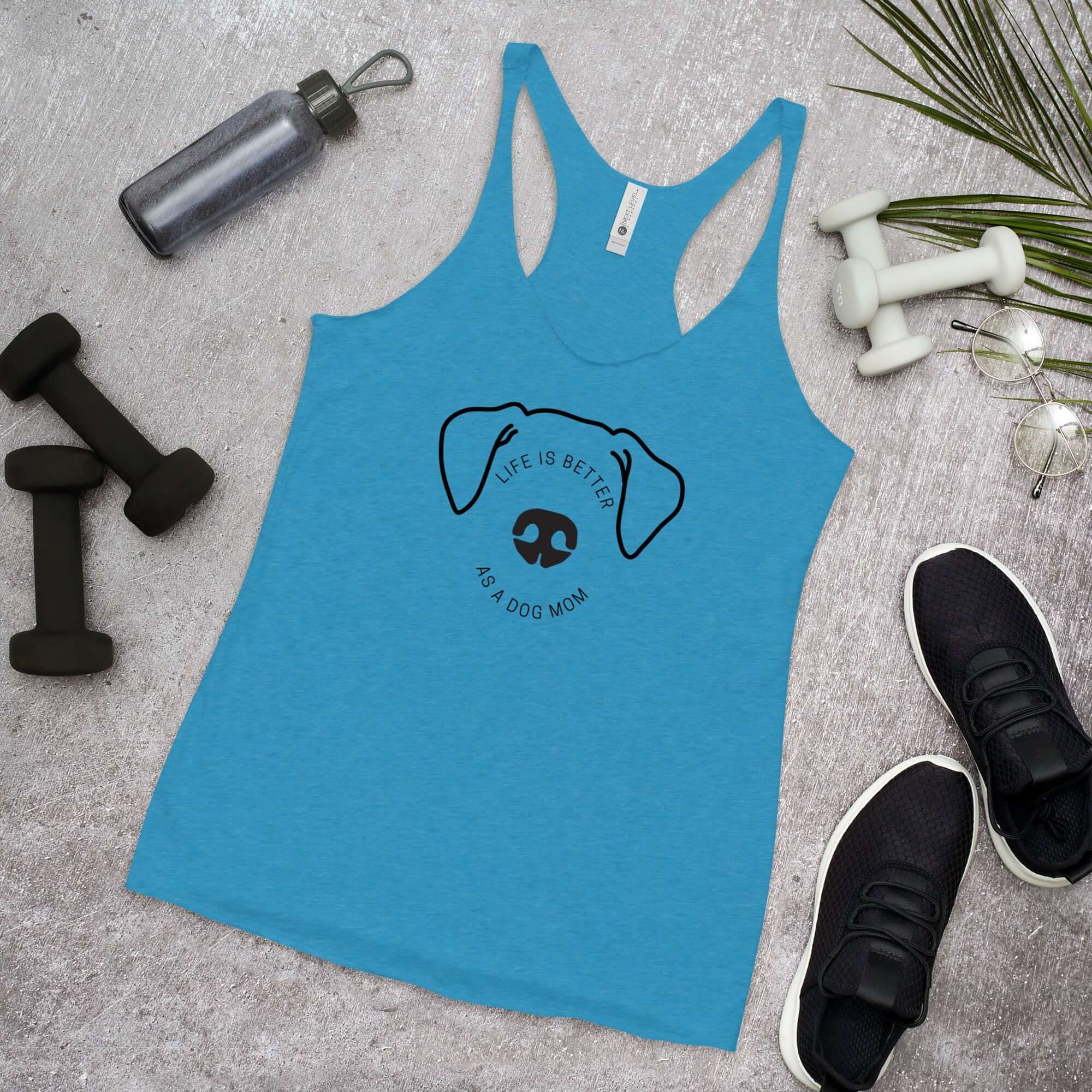 Life is Better Racerback Tank - TAILWAGS UNLIMITED