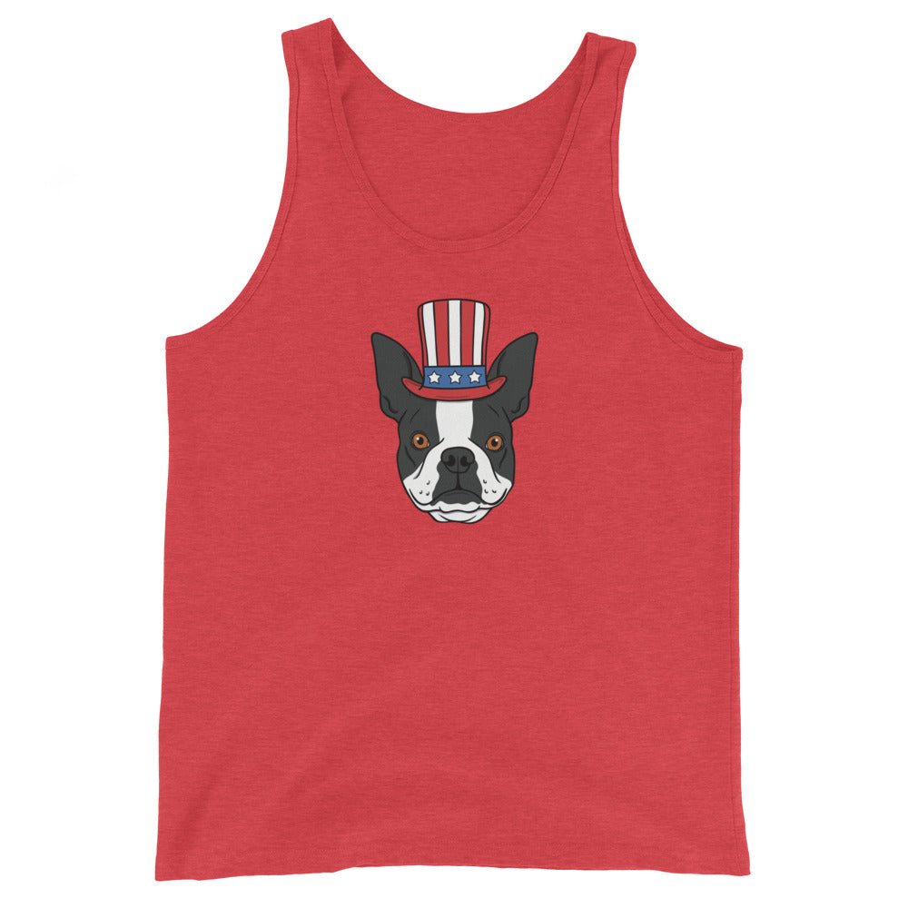 Patriotic Pup Men's Tank Top - TAILWAGS UNLIMITED