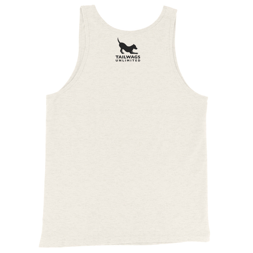 Patriotic Pup Men's Tank Top - TAILWAGS UNLIMITED