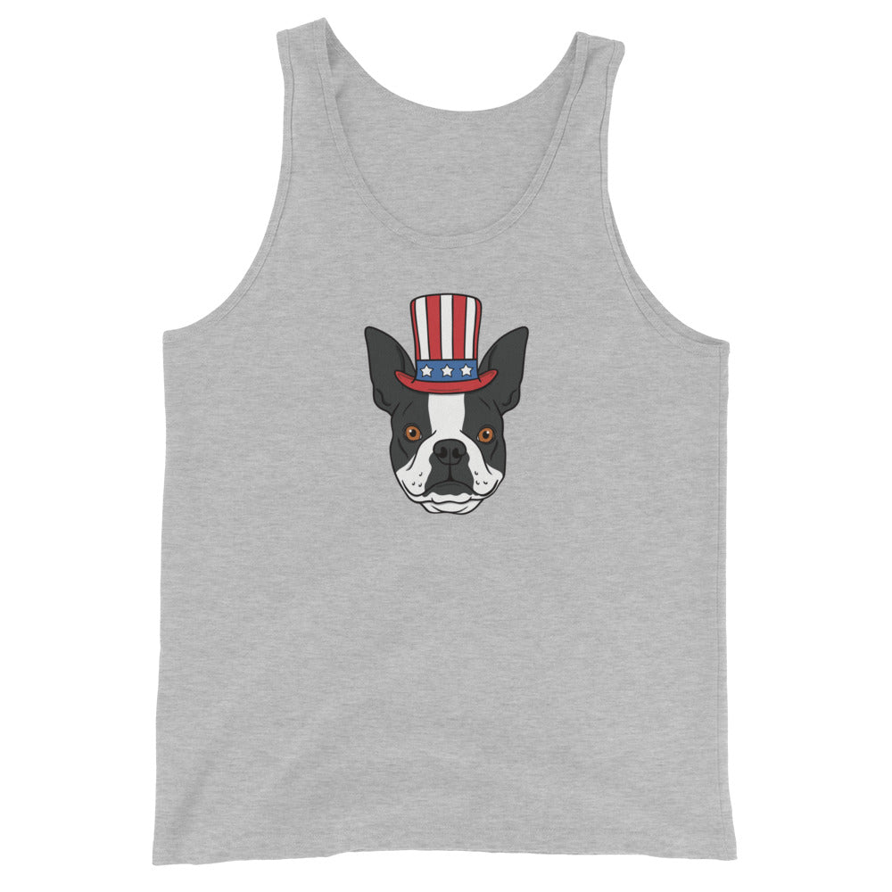 Patriotic Pup Men's Tank Top - TAILWAGS UNLIMITED
