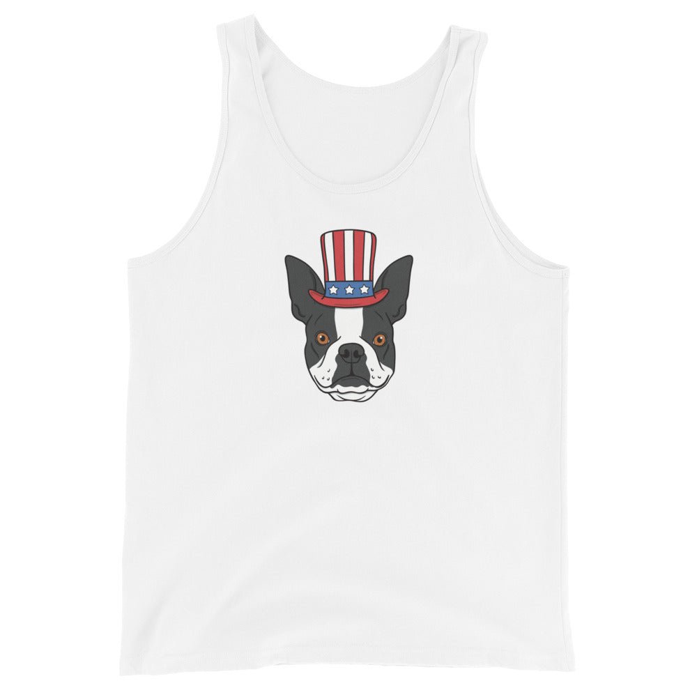 Patriotic Pup Men's Tank Top - TAILWAGS UNLIMITED