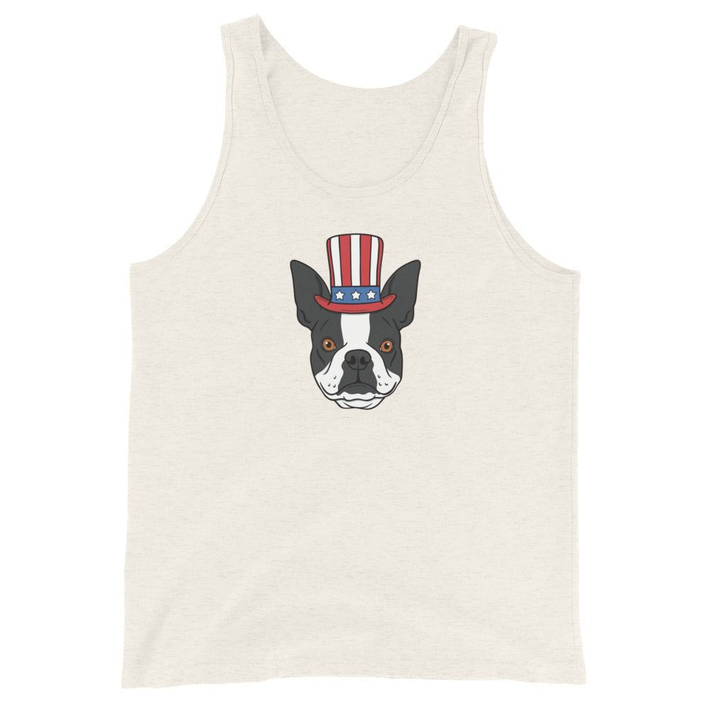 Patriotic Pup Men's Tank Top - TAILWAGS UNLIMITED