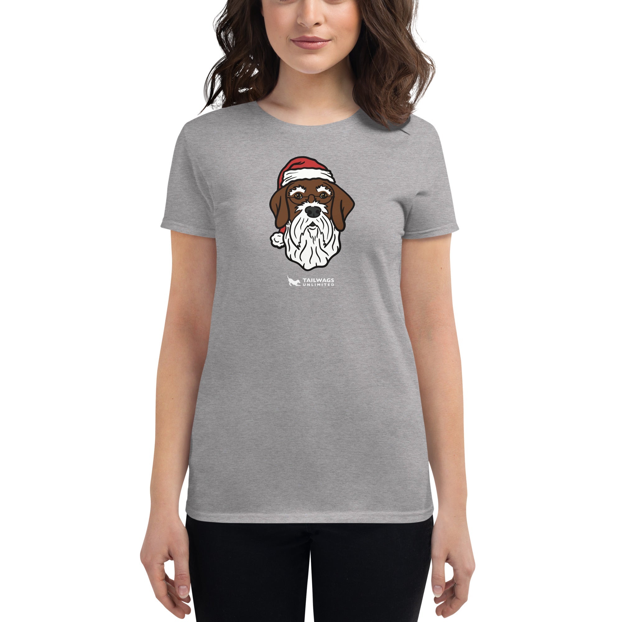 Santa Paws Women's Fit T-Shirt - TAILWAGS UNLIMITED