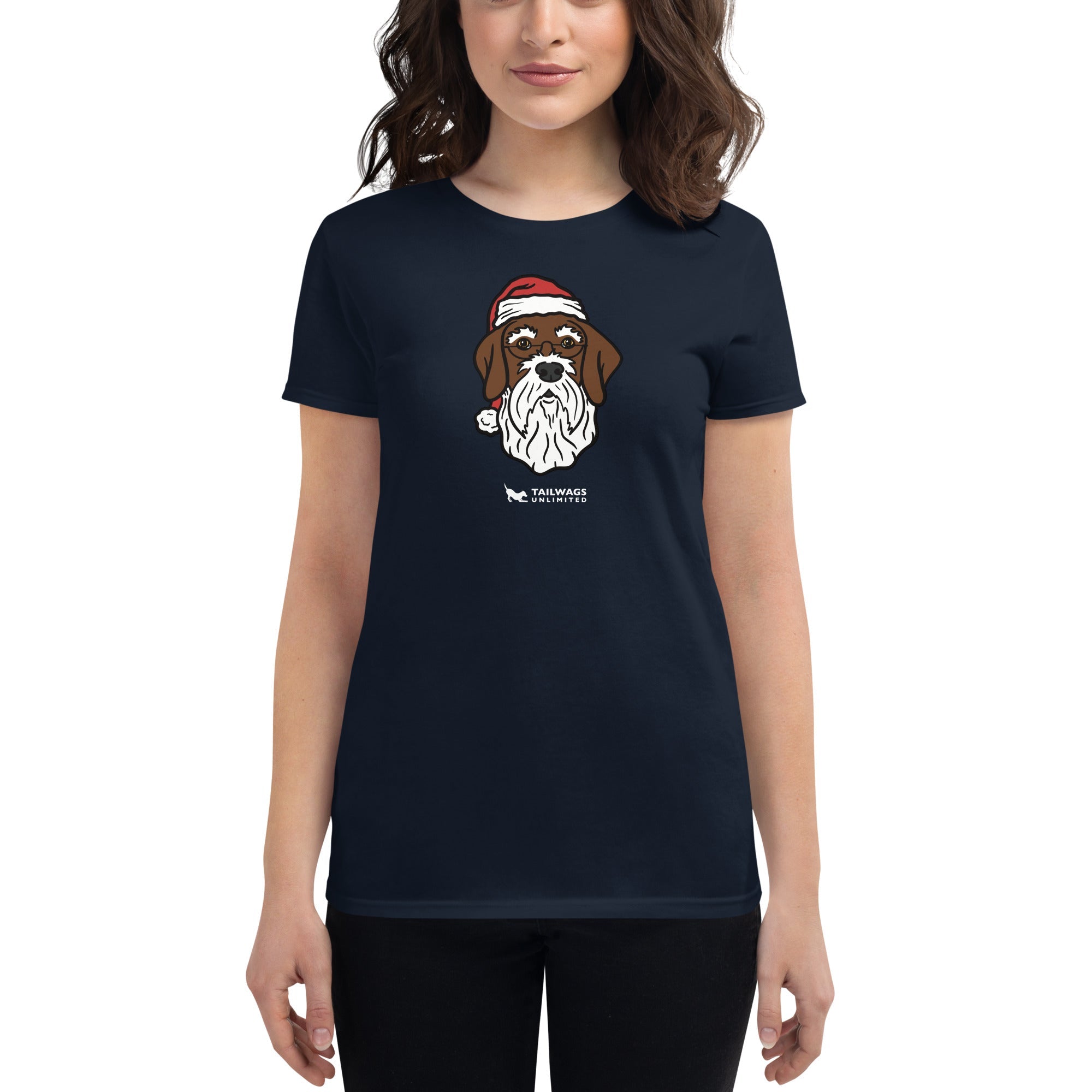 Santa Paws Women's Fit T-Shirt - TAILWAGS UNLIMITED