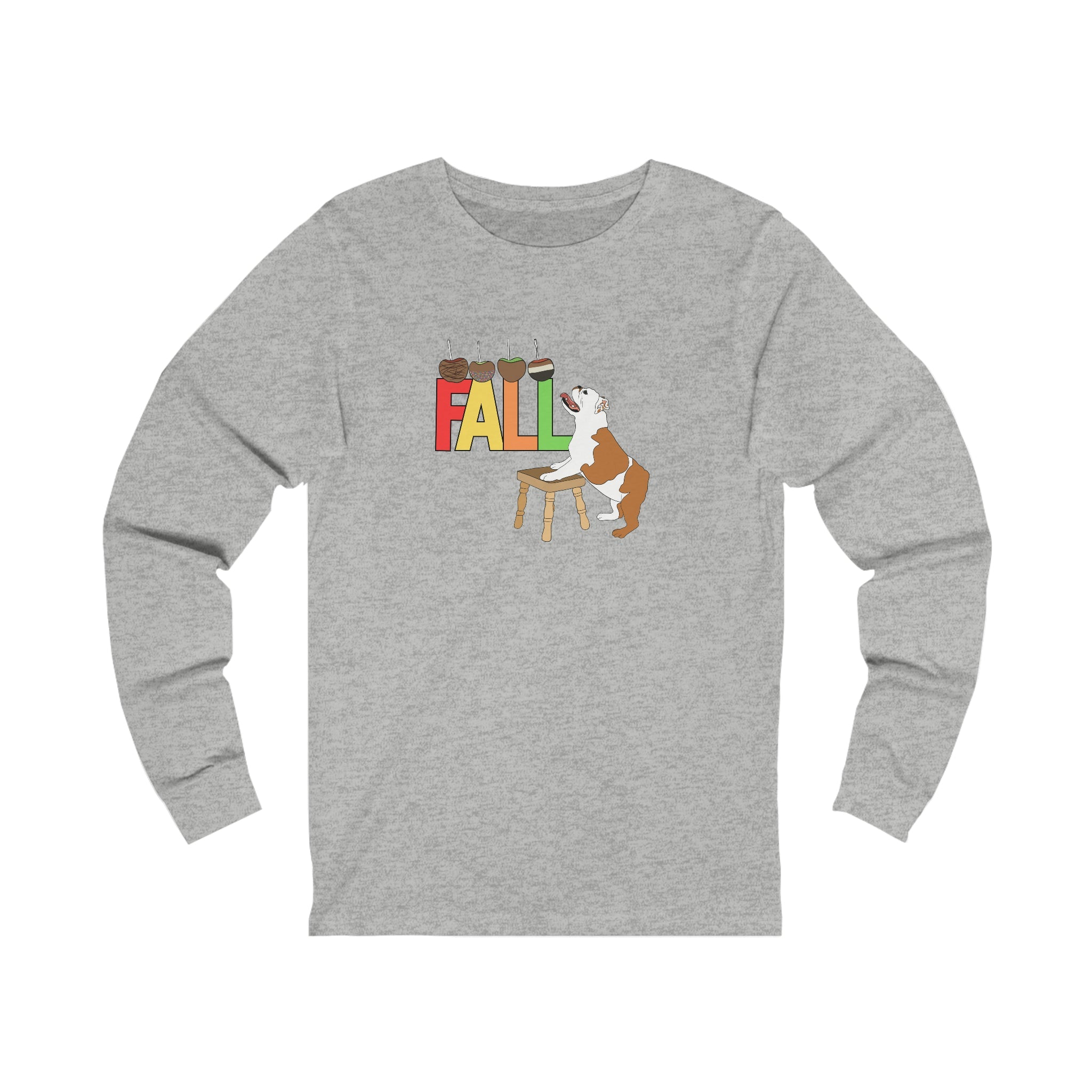 Sneaking a Caramel Apple Long Sleeve Tee - TAILWAGS UNLIMITED