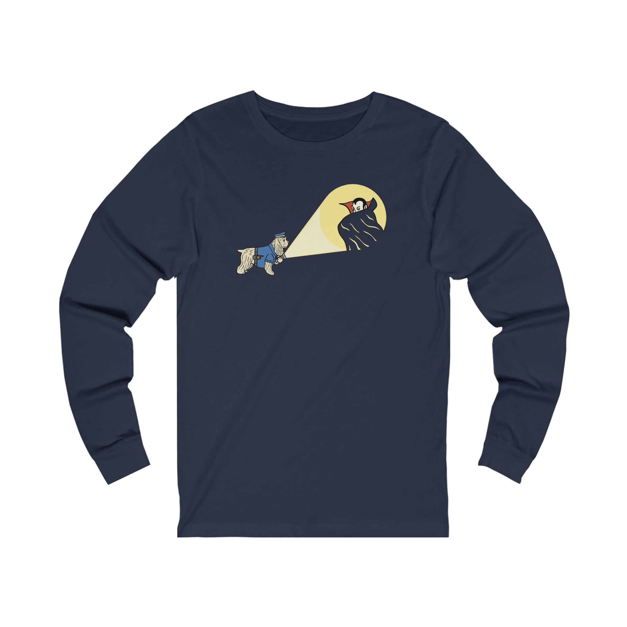 The Night Shift Long Sleeve Tee - TAILWAGS UNLIMITED