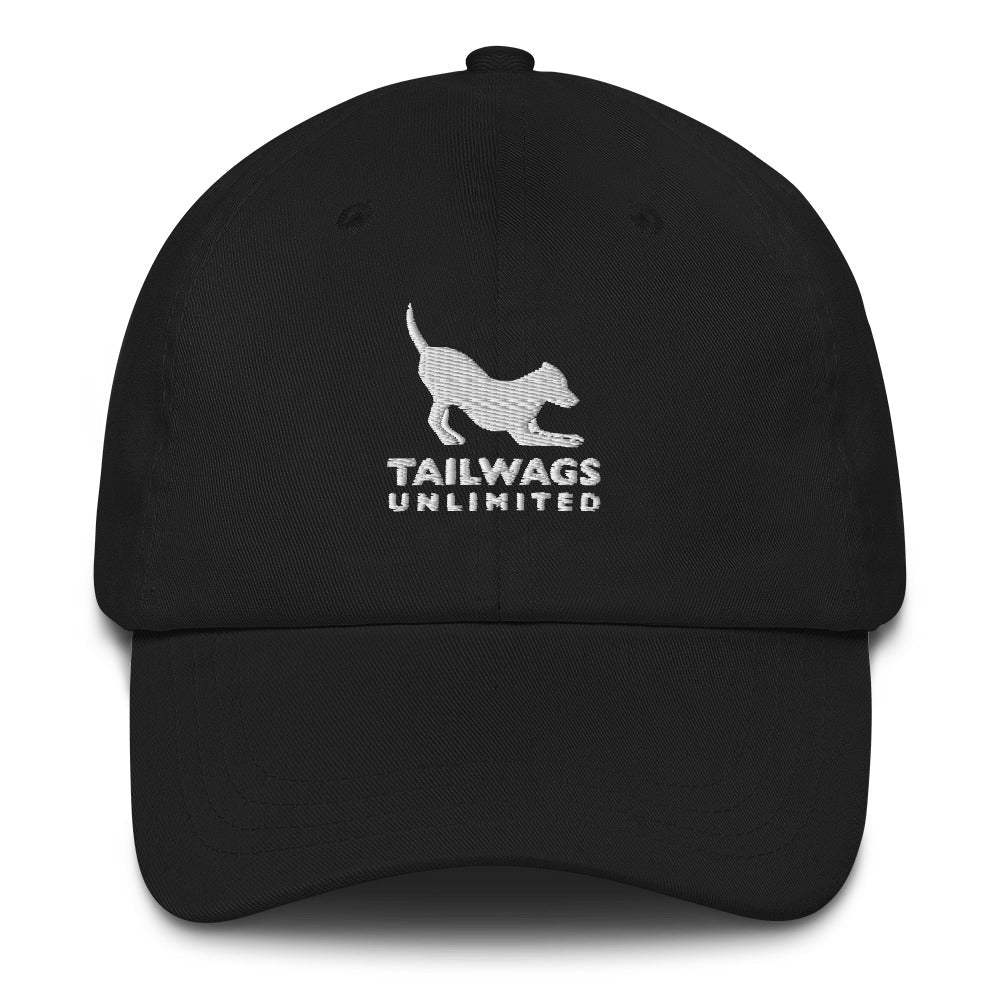 White Logo Hat - TAILWAGS UNLIMITED