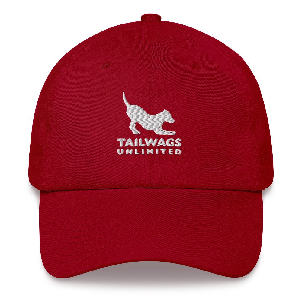 White Logo Hat - TAILWAGS UNLIMITED