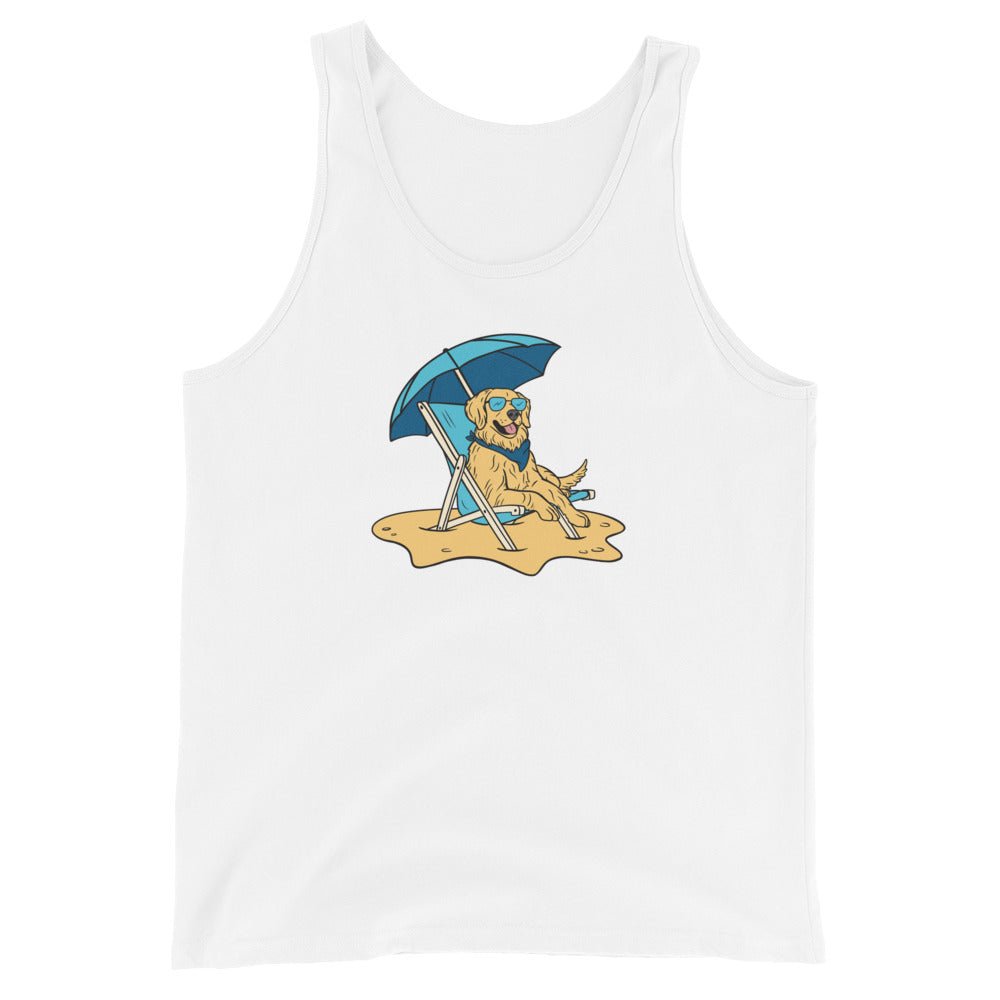Beach Vibes Men's Tank Top - TAILWAGS UNLIMITED