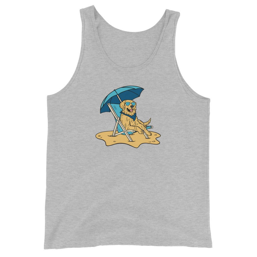 Beach Vibes Men's Tank Top - TAILWAGS UNLIMITED