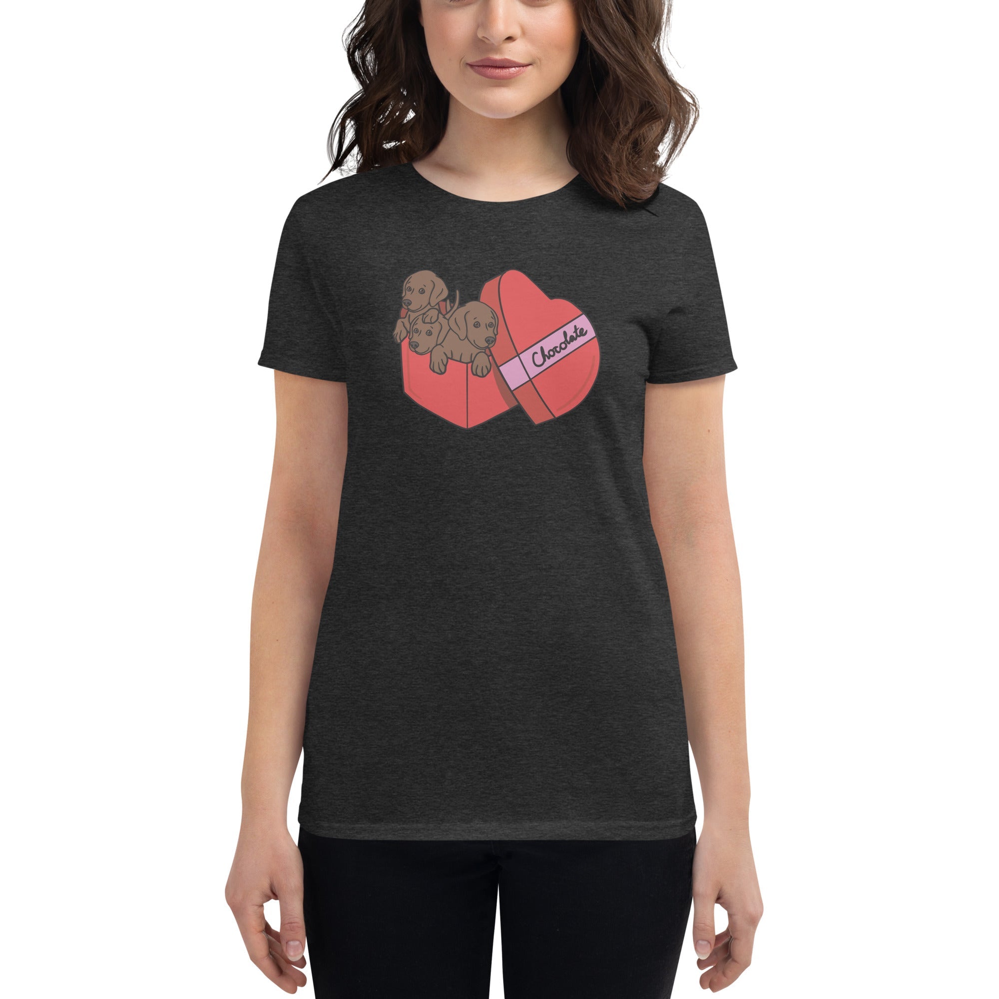 Box of Chocolates Women's Fit T-Shirt - TAILWAGS UNLIMITED