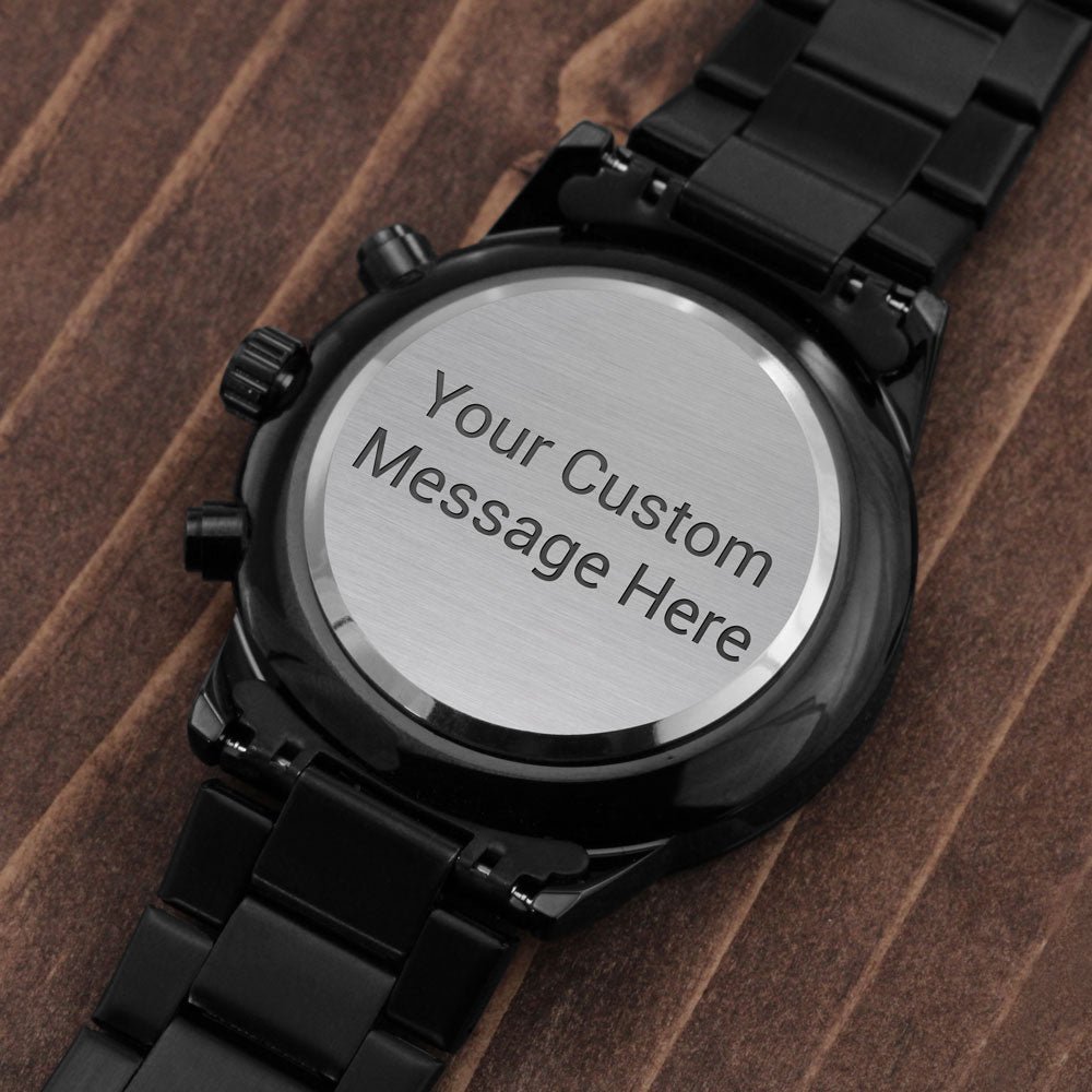 Engravable Men's Watch - TAILWAGS UNLIMITED
