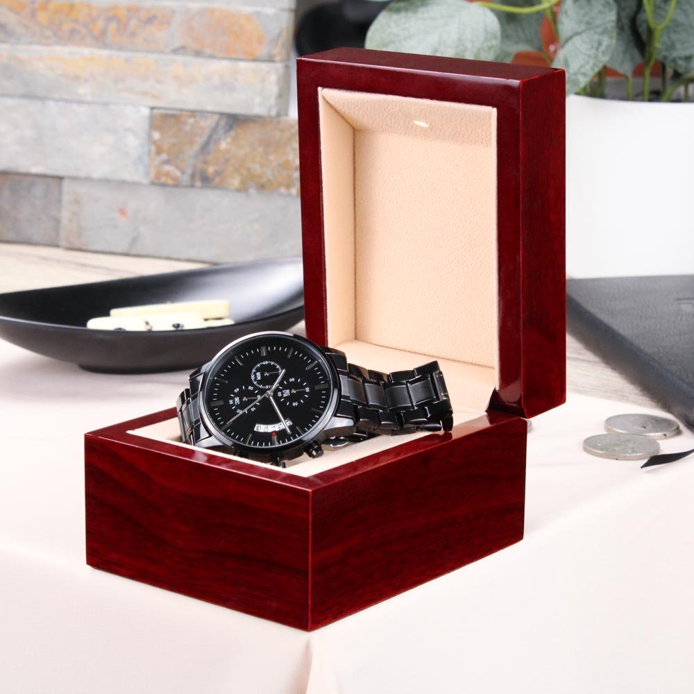 Engravable Men's Watch - TAILWAGS UNLIMITED