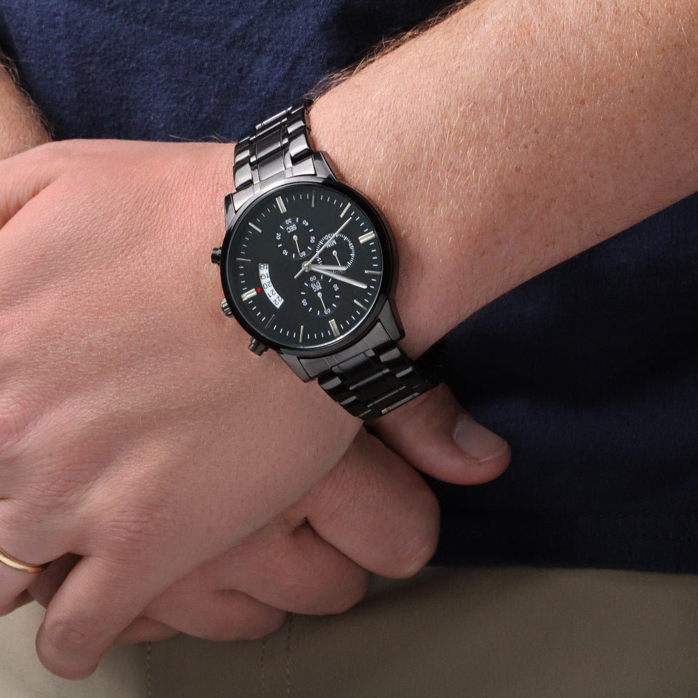 Engravable Men's Watch - TAILWAGS UNLIMITED