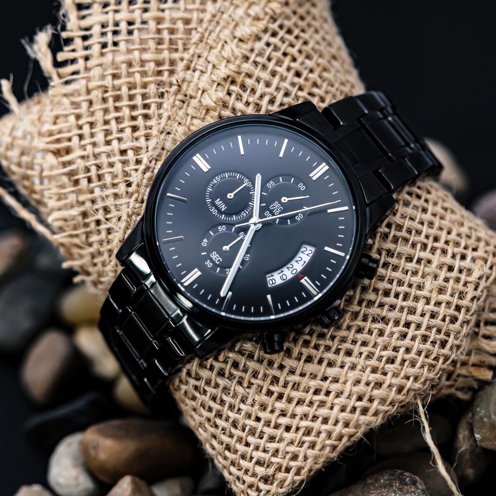 Engravable Men's Watch - TAILWAGS UNLIMITED