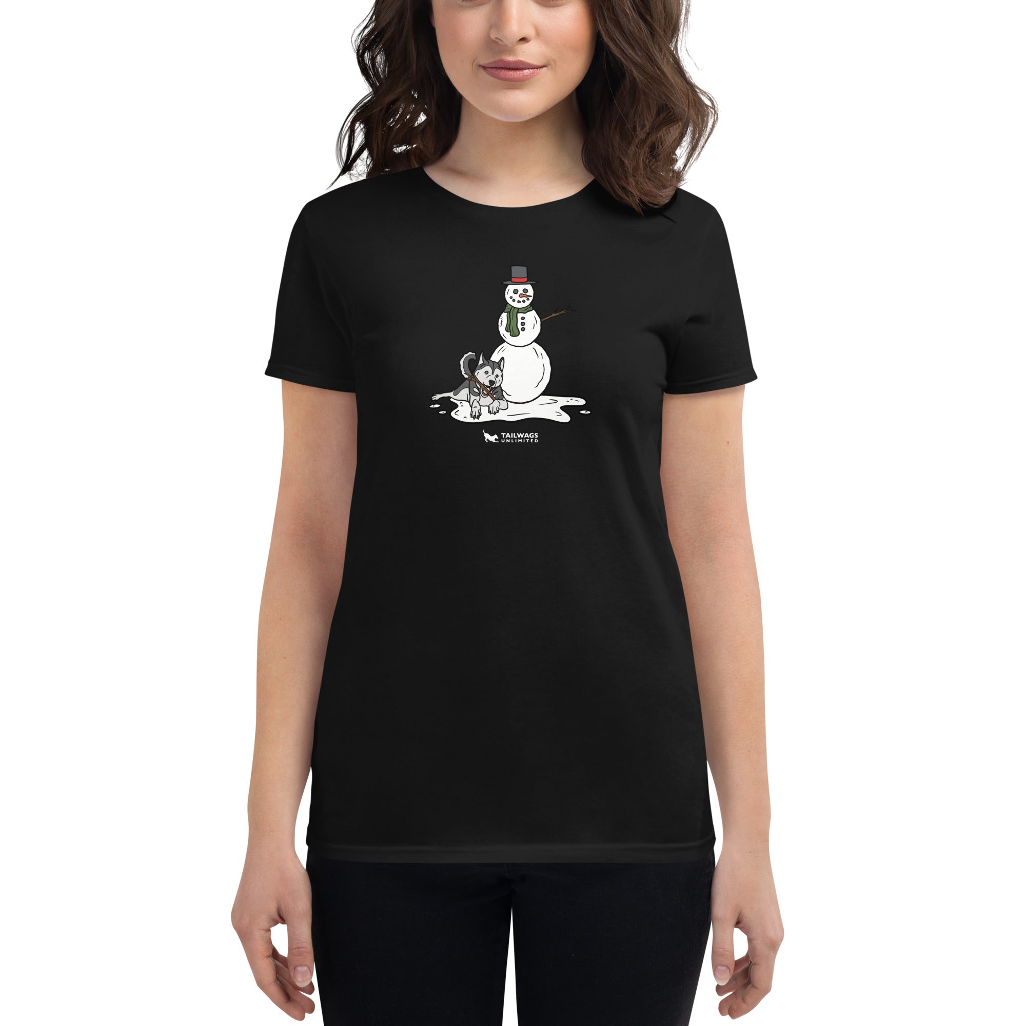 Favorite Chewing Stick Women's Fit T-Shirt - TAILWAGS UNLIMITED