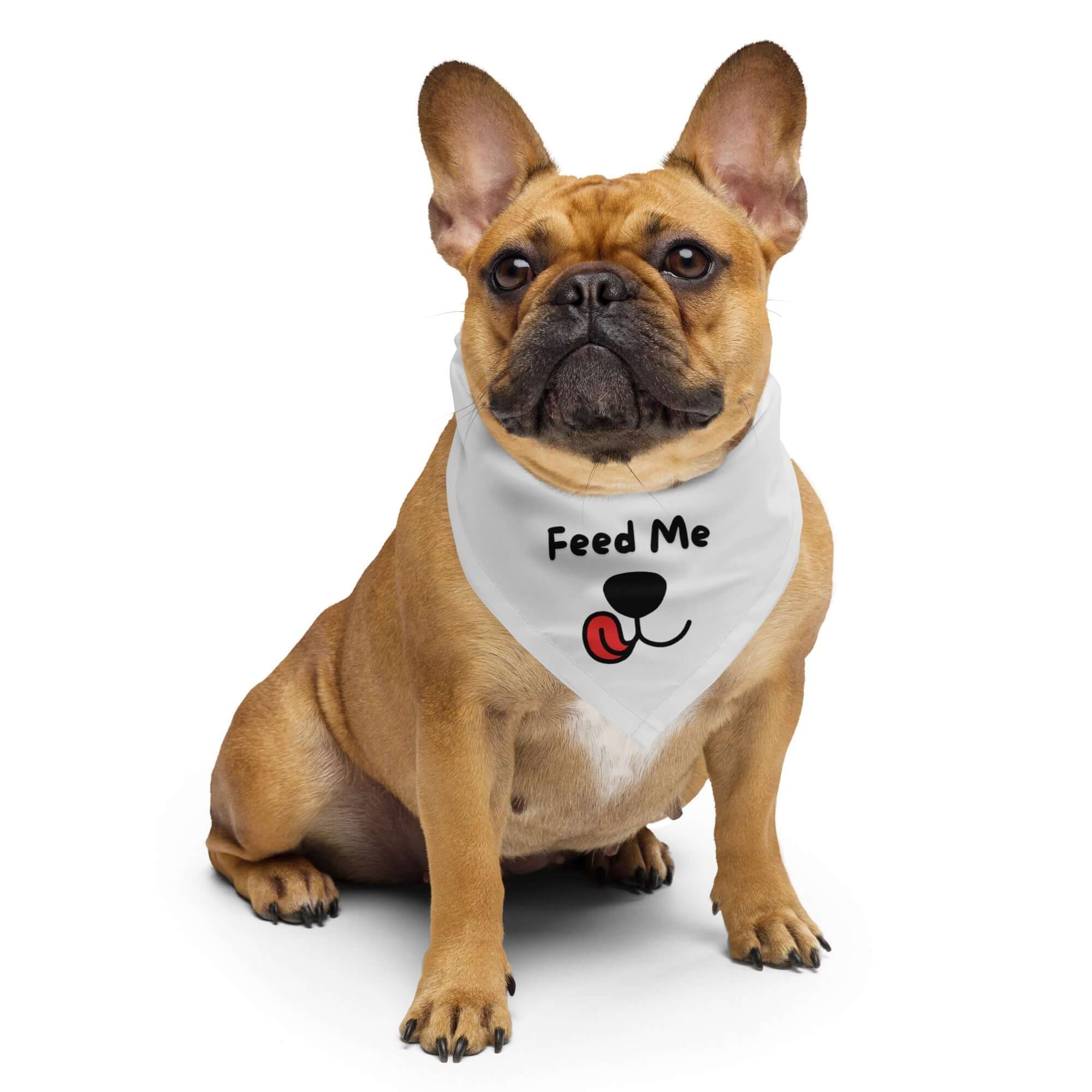 Feed Me Dog Bandana - TAILWAGS UNLIMITED