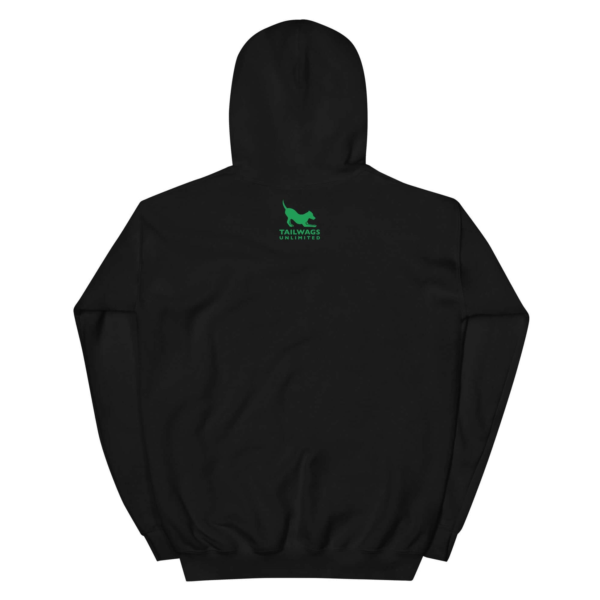 Green Four Leaf Clover Logo Hoodie - TAILWAGS UNLIMITED