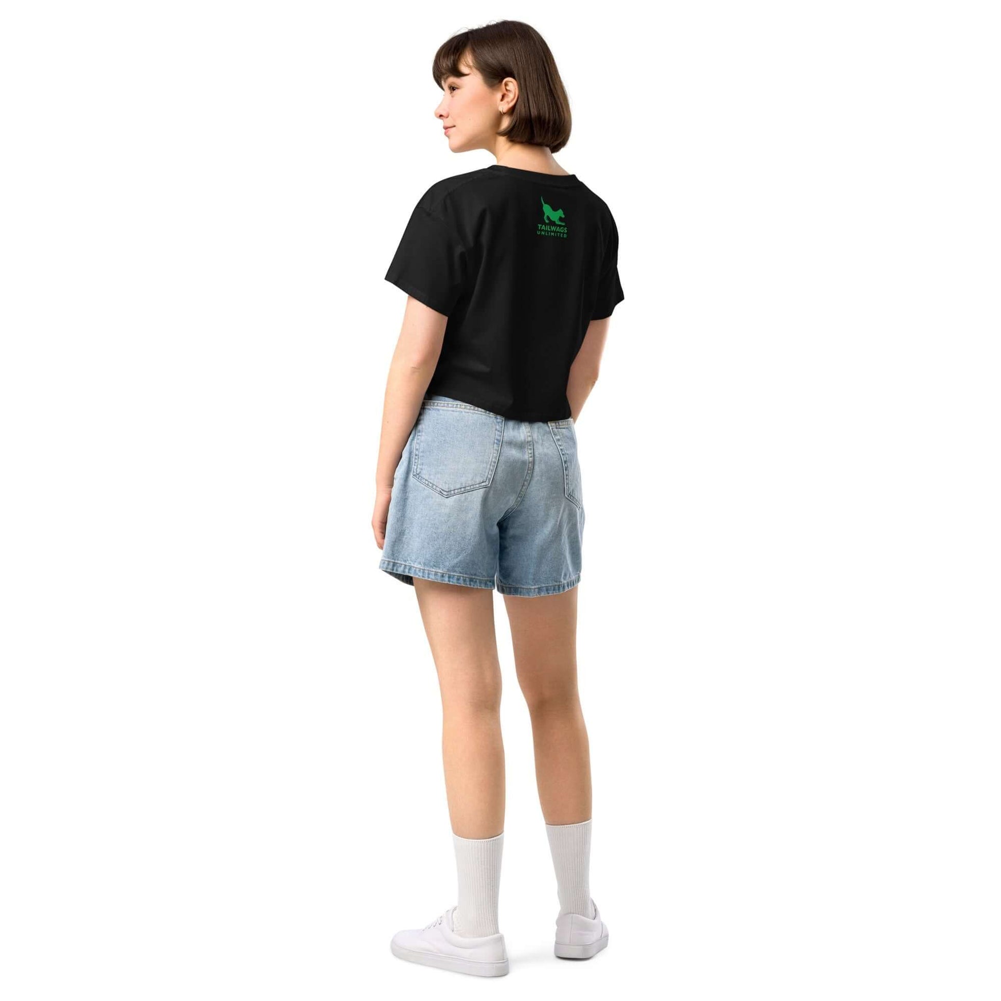 Irish Wolfhound Crop Top - TAILWAGS UNLIMITED