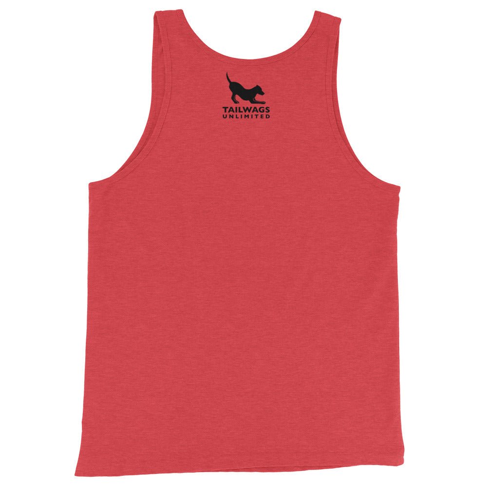 Patriotic Pup Men's Tank Top - TAILWAGS UNLIMITED