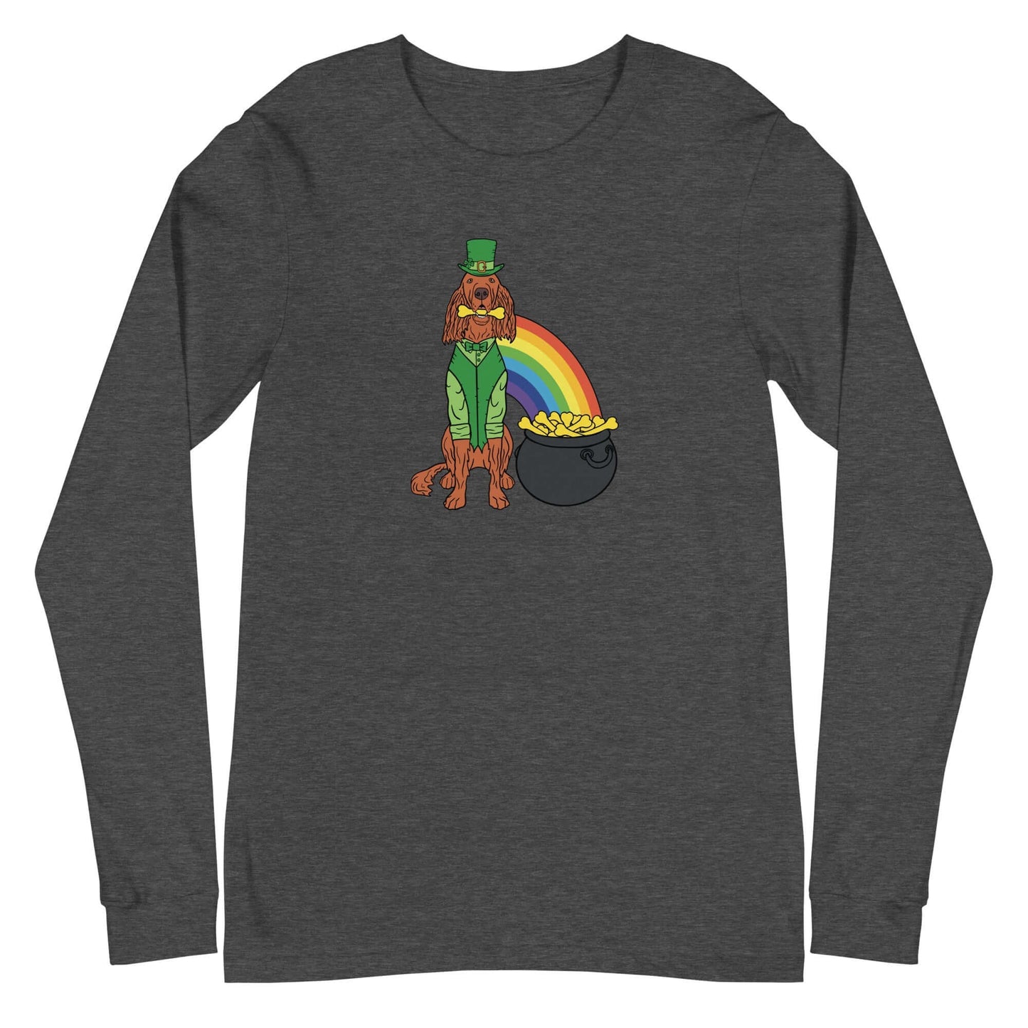 Pot of Golden Treats Long Sleeve Tee - TAILWAGS UNLIMITED